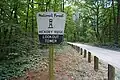 Hickory Ridge Lookout Tower Sign.