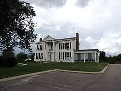 A full view of the Monthaven property