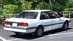 Rear view of Accord EXL-S sedan (Japan)