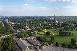 Aerial view of Humber Heights-Westmount in Weston Golf & Country Club in 2024