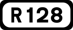 R128 road shield}}