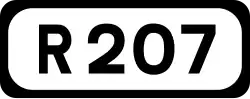 R207 road shield}}