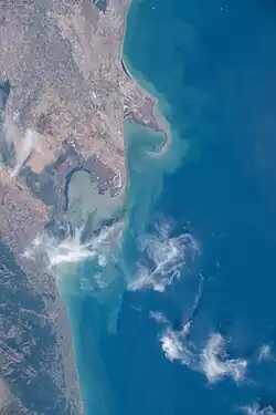 Hasanabad from space