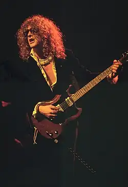 Hunter performing in 1973