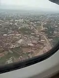 Ibadan Aerial View of Alakia from an airplane