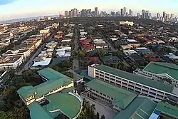Aerial view of the Greenhills West subdivision in 2013