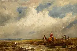 Irish Peasants going to market