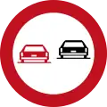 No overtaking