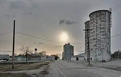 Ivesdale grain elevators