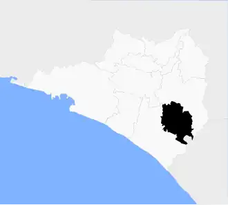 Municipality of Ixtlahuacán in Colima