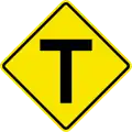 W24-3 T-intersection