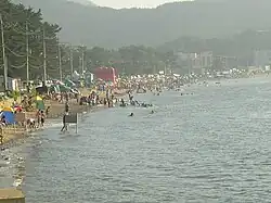 Janggyeong Beach on Yeongheung Island
