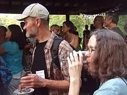Michael and Joanne Stepaniak at Vegan Wedding at NAVS Summerfest in Johnstown PA