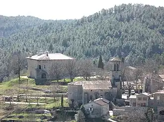 The church and surroundings in Joannas