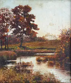 John Noble Barlow, A Stream in Autumn