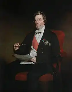 Portrait of Thomas Brisbane by John Watson Gordon