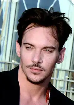 A photograph of Jonathan Rhys Meyers