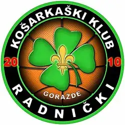 KK Radnički Goražde logo