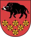 Coat of arms of Kandava Municipality