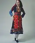 Local Greek costume from Kavakli, from BPF's photo archives