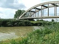 Bridge over Keleti Canal near Hajdúnánás