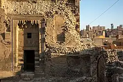 Entrance portal to north chamber
