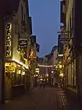Klappergasse in Äppelwoiviertel