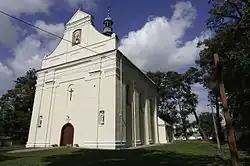 Church of Saint Lawrence with monumental paintings by Gabriel Sławiński [pl] (1776)
