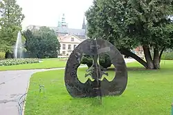 Nativity - sculpture installed at Prague Castle in 2016.