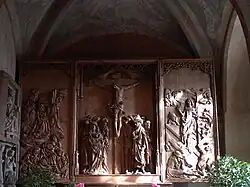 Crucifixion reredos, overall view