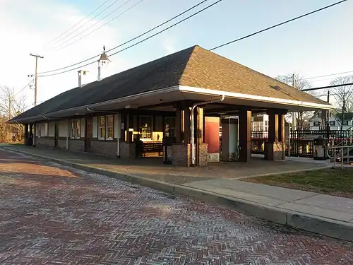 Exterior of the station house