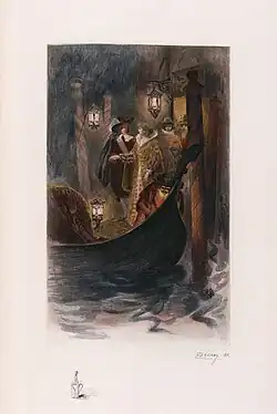 Romuald and Clarimonde lead a lavish existence in Venice.