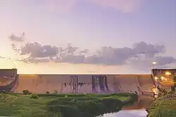 Lake Tawakoni Iron Bridge Dam in East Texas