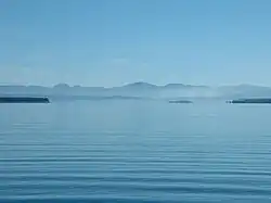Yellowstone Lake at dawn
