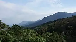 Landscape view in Tawangmangu-Plaosan road