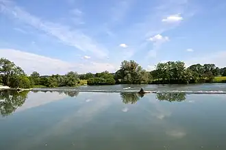 The Doubs near Audelange