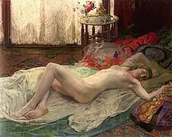 Herman Richir (date unknown): The sleep of Jamilé, Private collection.