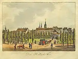 The Halle Gate (Hallisches Tor) 1804