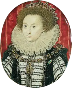 Lettice Knollys, Countess of Leicester c. 1590–1595