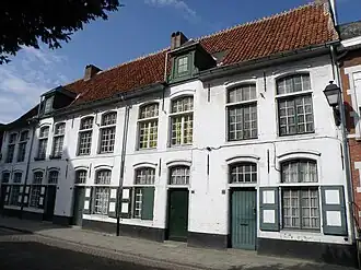 Town houses on Begijnhofstraat, built 1763 – 1778