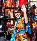 Kimono costumes in the 2016 carnival