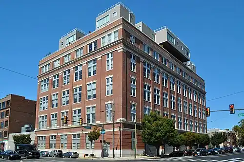 1101 Washington, Lofts at Bella Vista, formerly the Curtis Publishing Company Warehouse