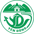 Official seal of Yên Dũng district