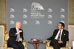 Image 11Ian Khama meeting with William Hague in London (from History of Botswana)