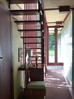 The house's stairway