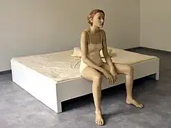 Ludmila Seefried-Matějková, At the Edge, polychrome polyester, wood, (1976-77)