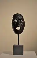 Màscara de Montserrat cridant (Masque de Montserrat criant), bronze, 32,8 x 14,9 x 12 cm, c. 1938–39, Institut Valencià d'Art Modern