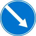 Keep right