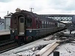 U.T.A. M.P.D. at Lurgan station after the 1972 attacks