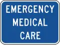 D9-13cP Emergency medical care (plaque)